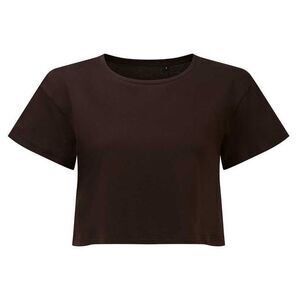 TriDri Womens/Ladies Crop Top / Chocolate
